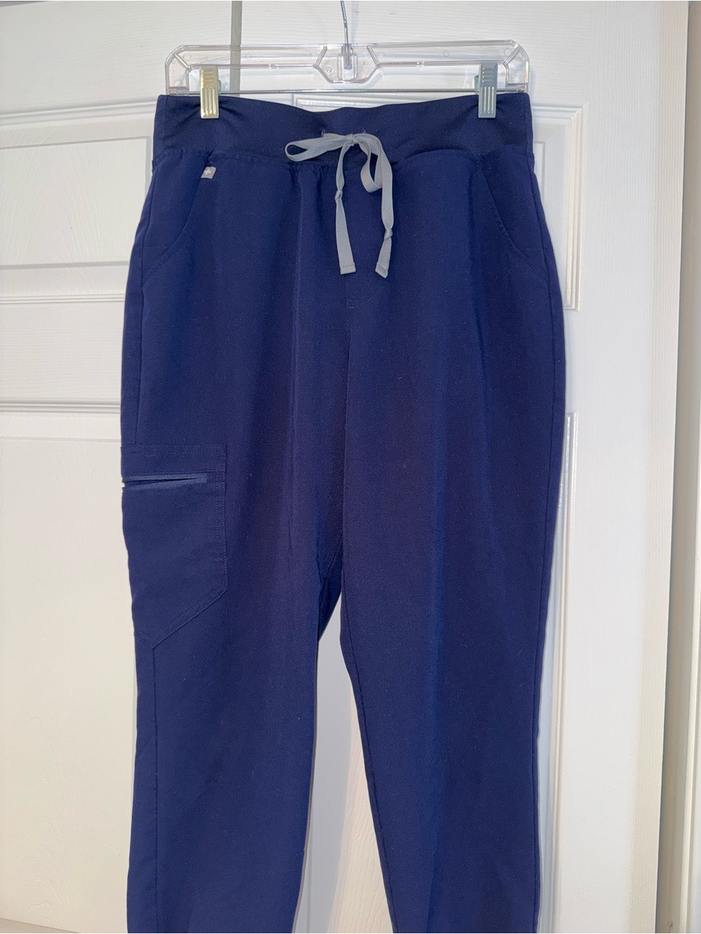 Figs Navy Drawstring Pocket Jogger Scrubs M